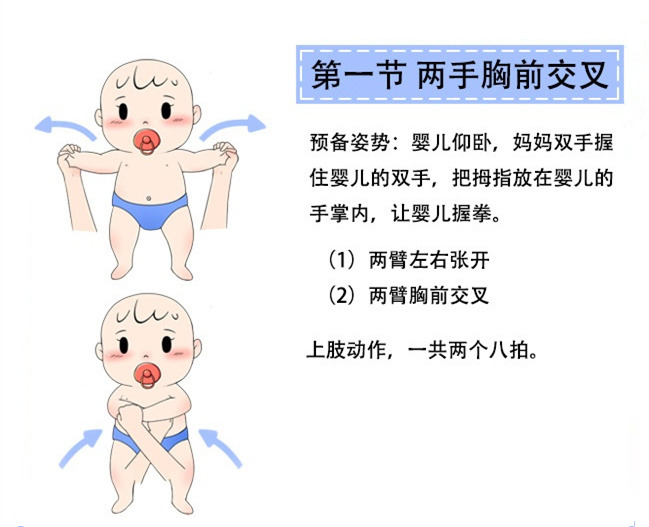 給寶寶做被動操好處多，再不做就晚了
